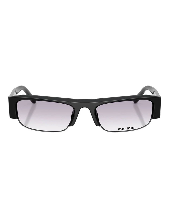 Acetate Sunglasses in Black image 1