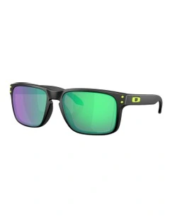 Holbrook (Low Bridge Fit) Court Collection O_matter Sunglasses in Black
