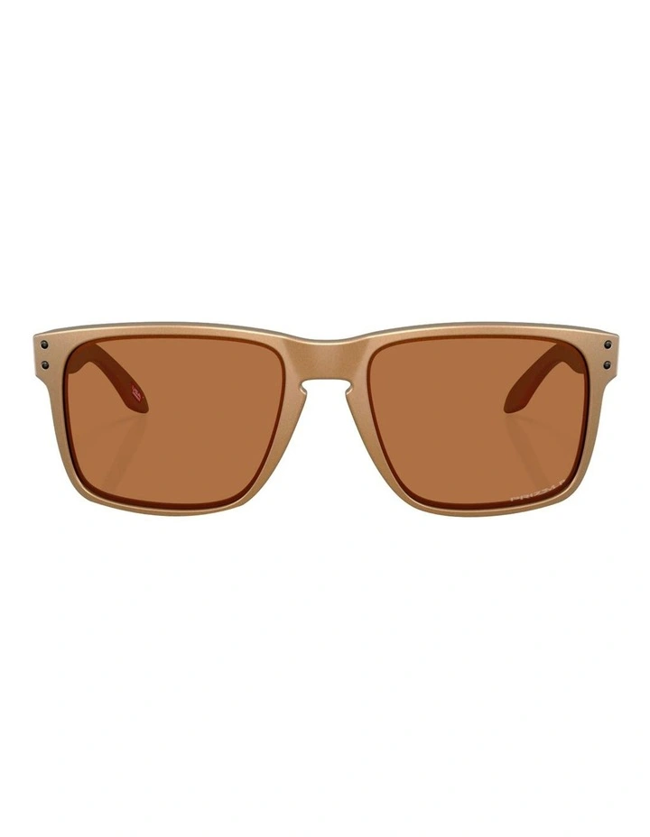 Holbrook XL Alloy Collection O_matter Polarised Sunglasses in Brown image 2