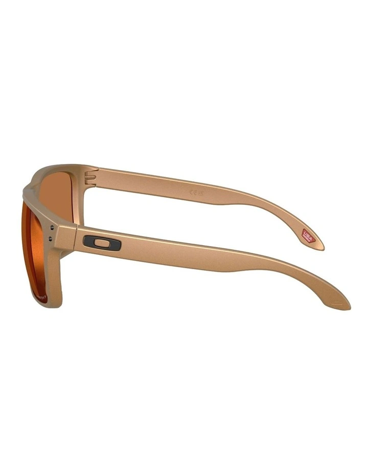 Holbrook XL Alloy Collection O_matter Polarised Sunglasses in Brown image 3