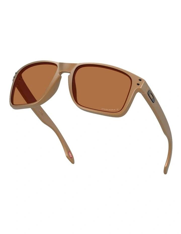 Holbrook XL Alloy Collection O_matter Polarised Sunglasses in Brown image 5
