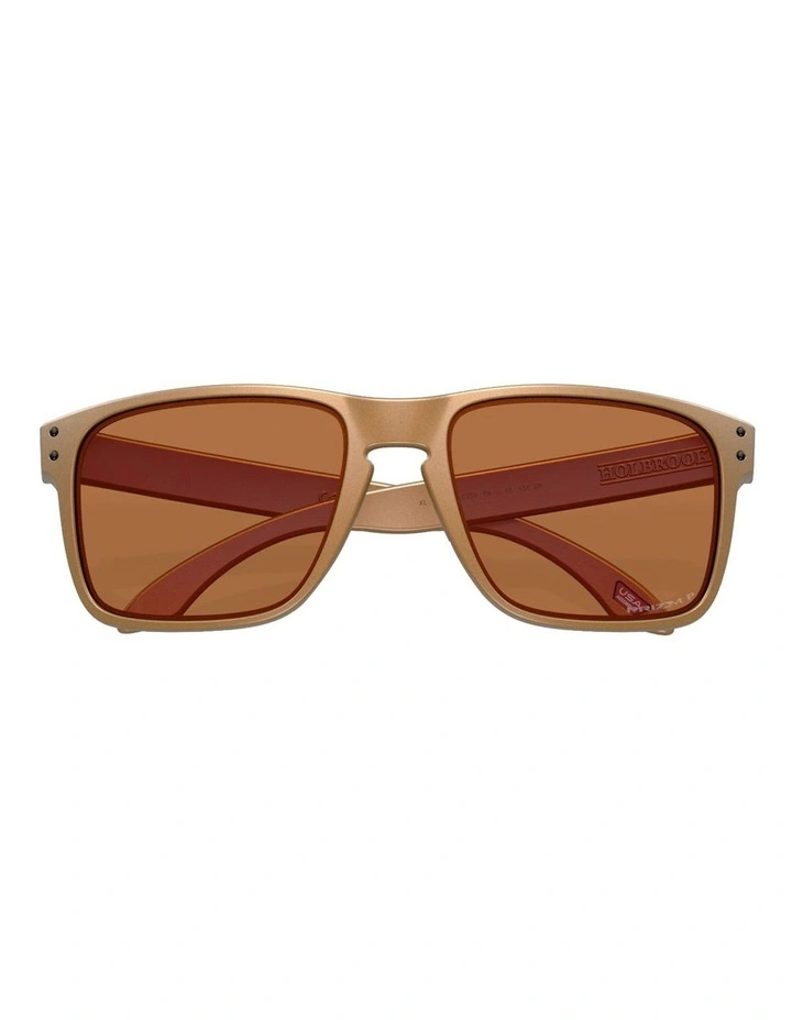 Holbrook XL Alloy Collection O_matter Polarised Sunglasses in Brown image 6