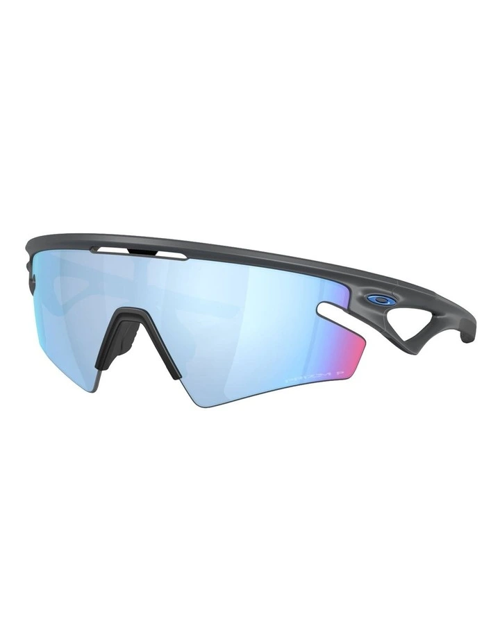 Sphaera Slash O_Matter Polarised Sunglasses in Grey image 1