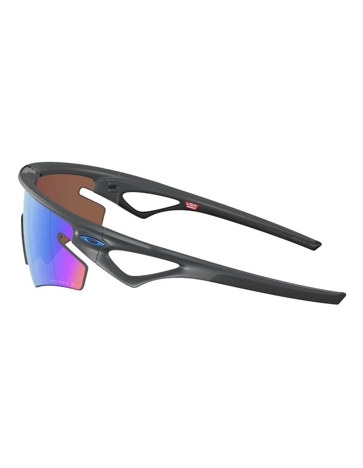 Sphaera Slash O_Matter Polarised Sunglasses in Grey image 3