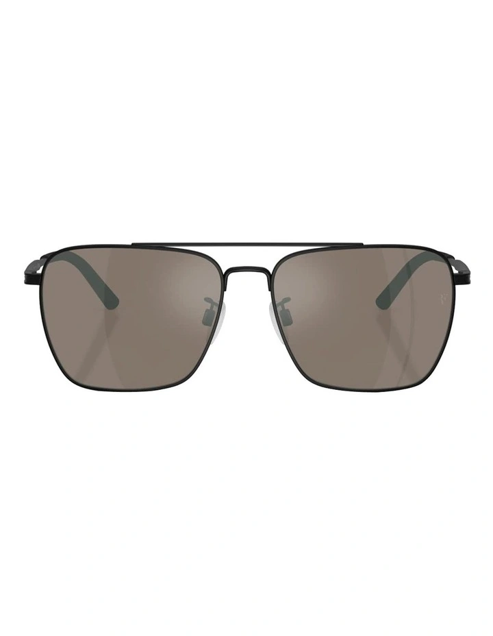 R-15 Metal Sunglasses in Black image 2