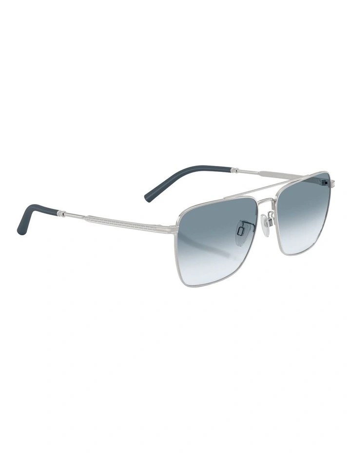 R-15 Metal Sunglasses in Silver image 6