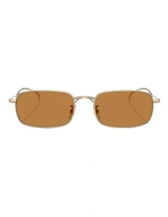 TK-14 Titanium Sunglasses in Gold
