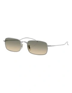 TK-14 Titanium Sunglasses in Silver