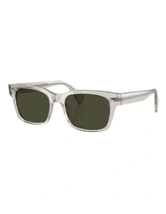 Ryce Sun Acetate Sunglasses in Grey