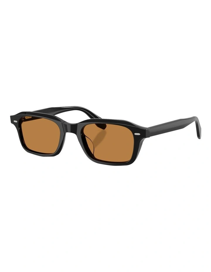 Acetate Sunglasses in Black image 1