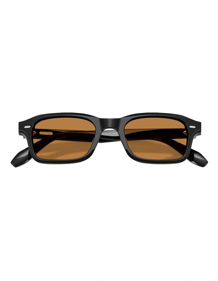 Acetate Sunglasses in Black image 4