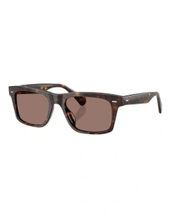 R-16 Acetate Sunglasses in Tortoise