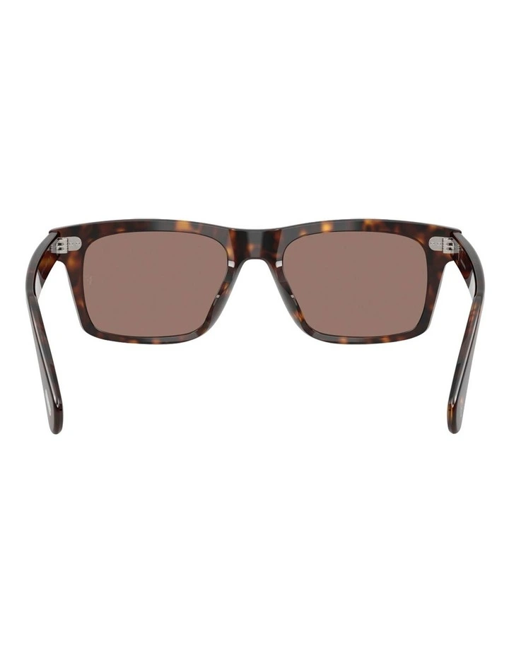 R-16 Acetate Sunglasses in Tortoise image 4