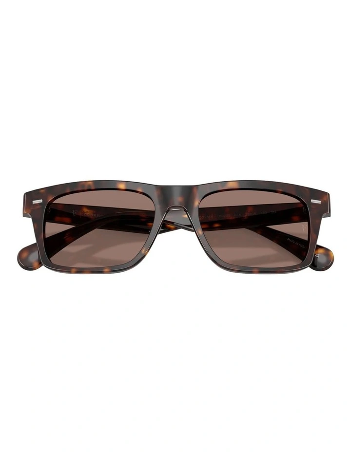 R-16 Acetate Sunglasses in Tortoise image 5