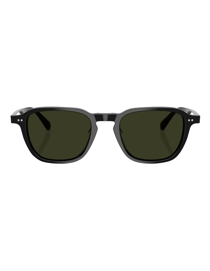 Emryn Acetate Polarised Sunglasses in Black image 1