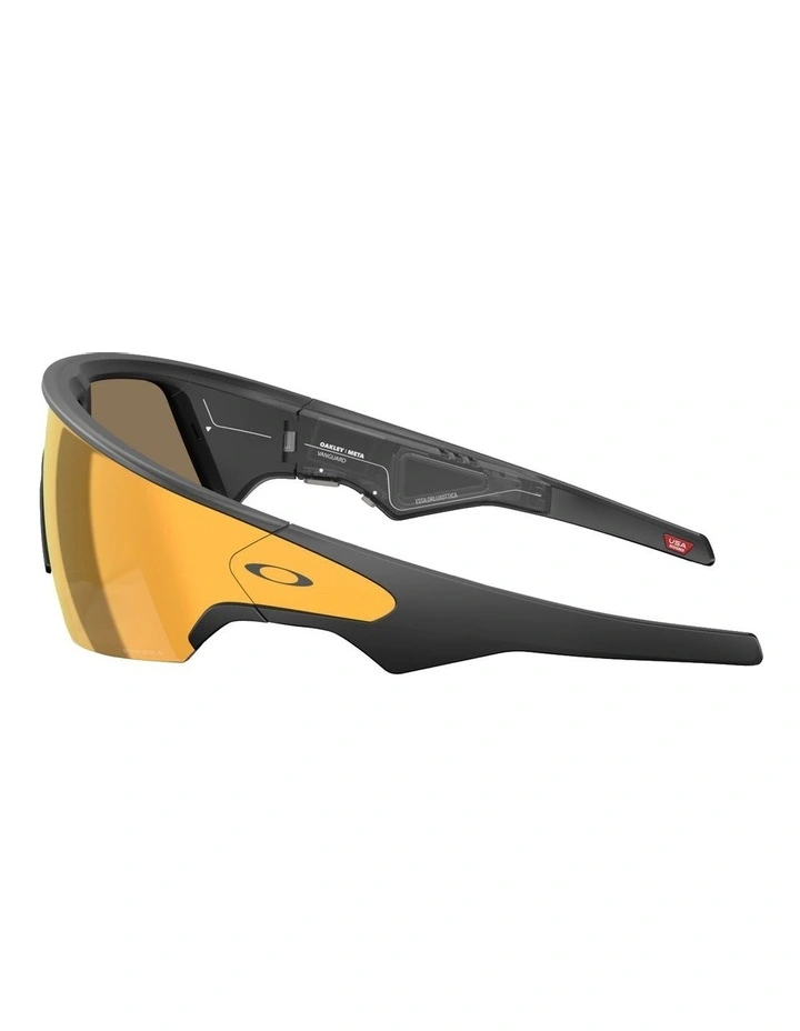 Meta Vanguard O_Matter Sunglasses in Black image 2