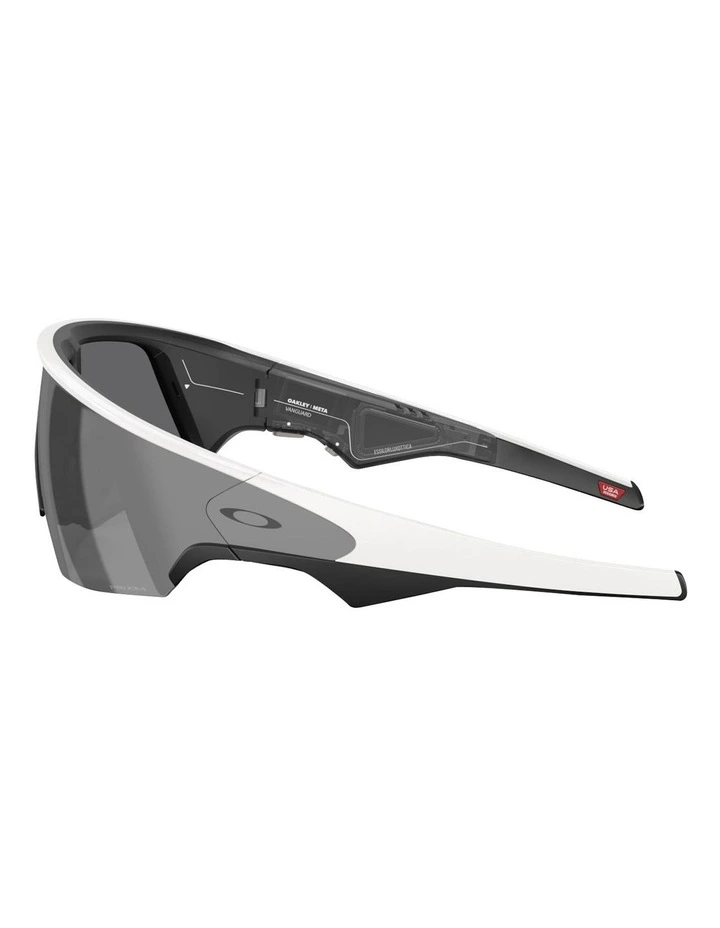 Meta Vanguard O_Matter Sunglasses in White image 3