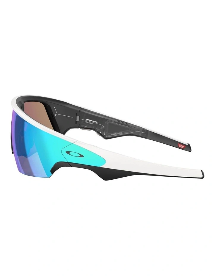 Meta Vanguard O_Matter Sunglasses in White image 3