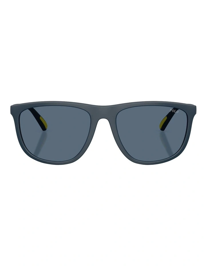 Injected Sunglasses in Blue image 2
