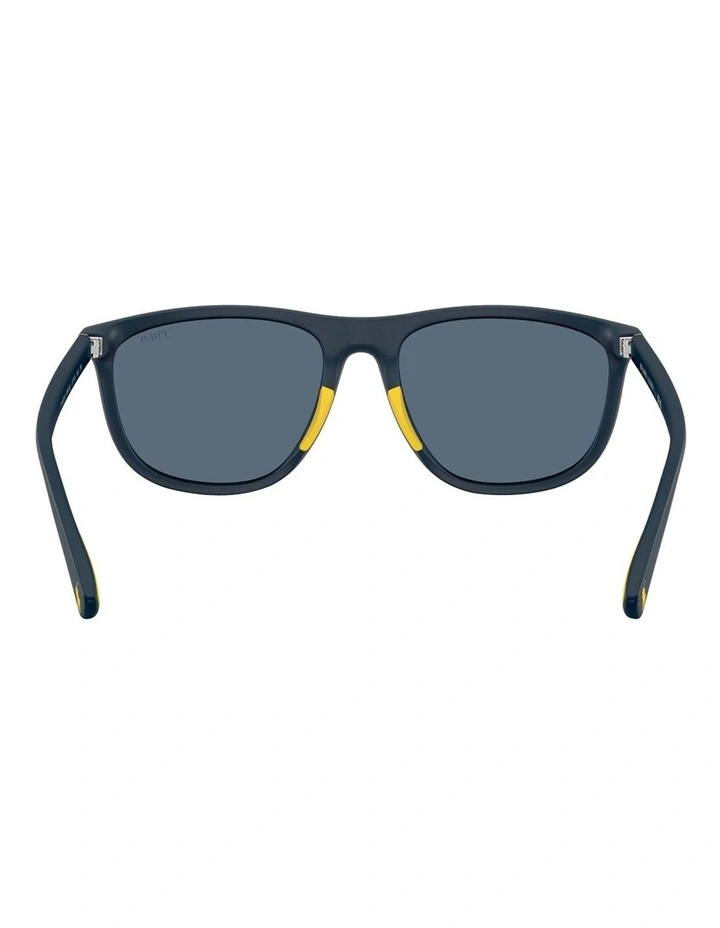 Injected Sunglasses in Blue image 4