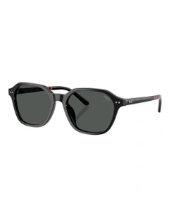 Acetate Sunglasses in Black