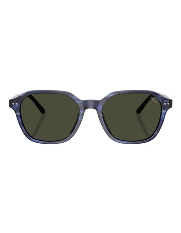 Shiny Striped Blue colour