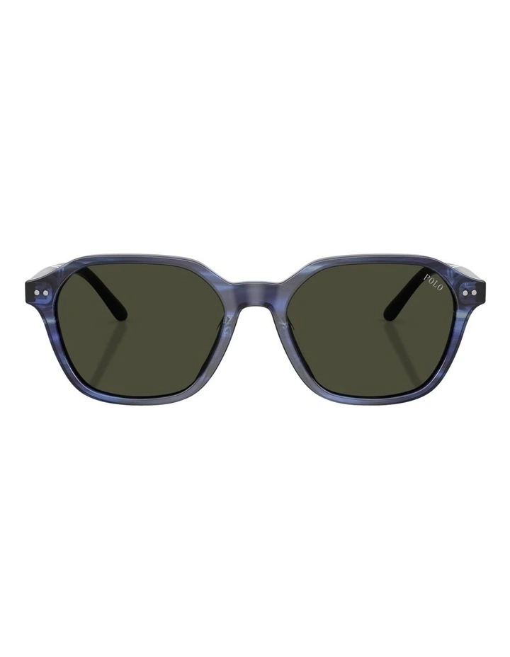 Acetate Sunglasses in Blue image 1