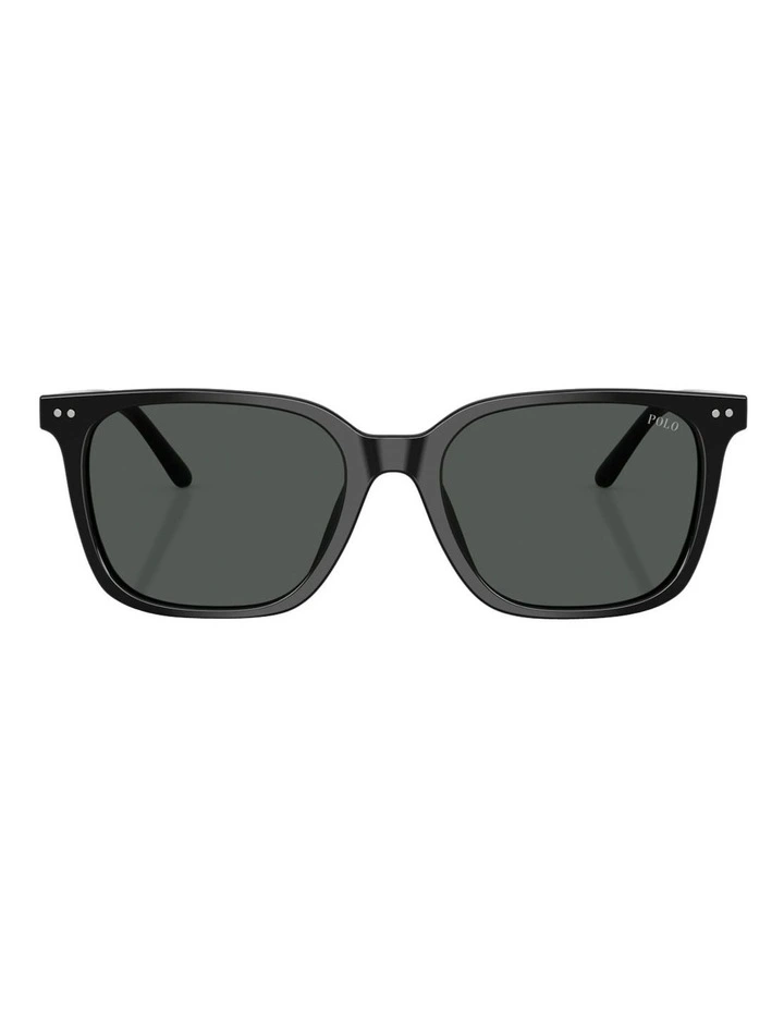 Acetate Sunglasses in Black image 2