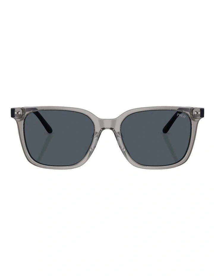 Acetate Sunglasses in Grey image 1