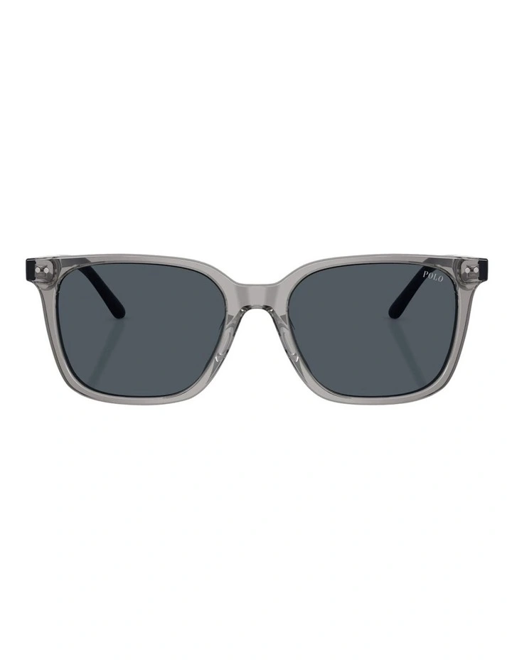 Acetate Sunglasses in Grey image 2