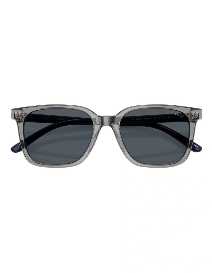 Acetate Sunglasses in Grey image 5
