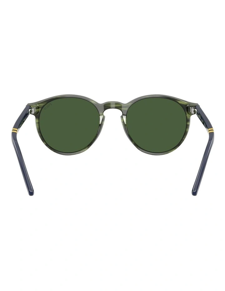 Acetate Sunglasses in Green image 4