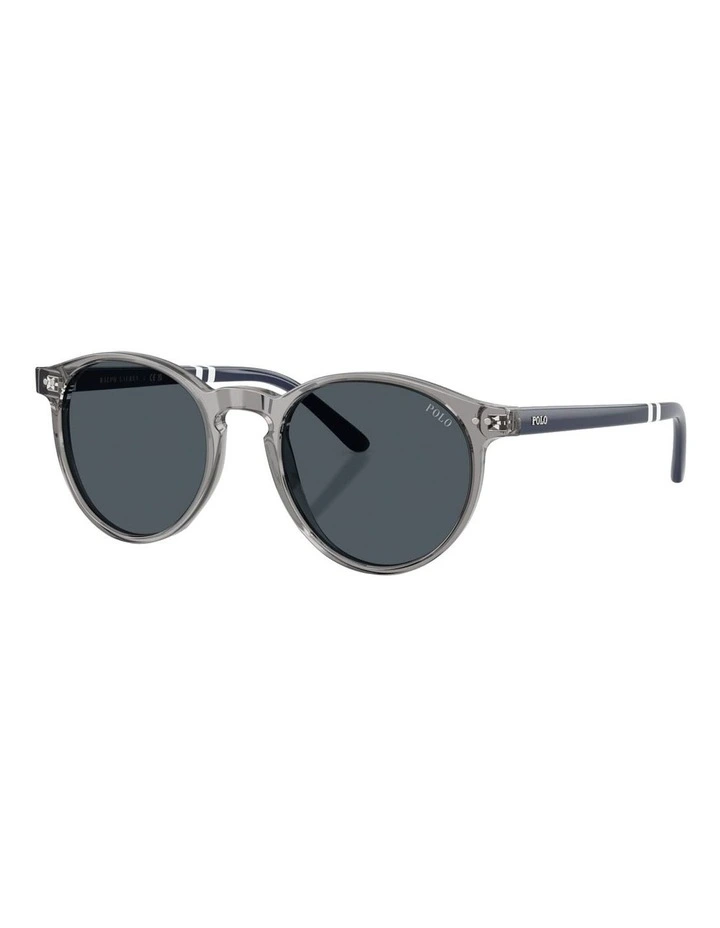 Acetate Sunglasses in Grey image 1