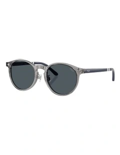 Acetate Sunglasses in Grey