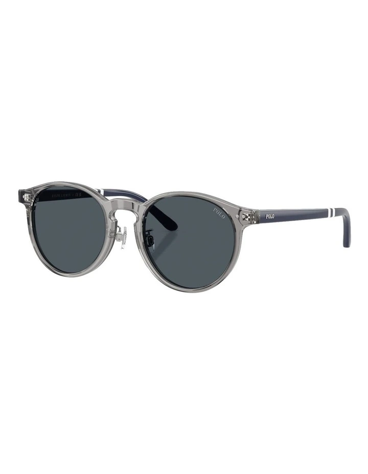 Acetate Sunglasses in Grey image 1