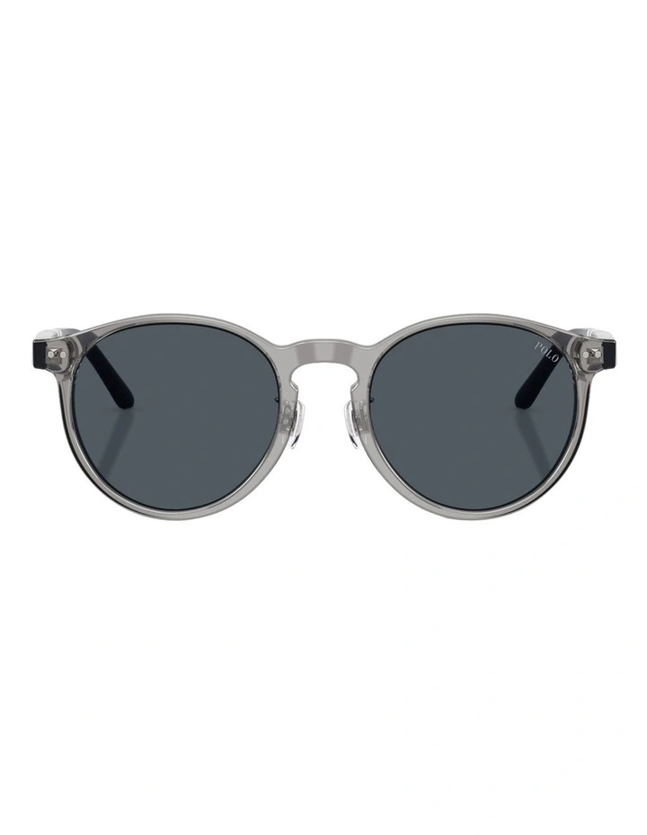 Acetate Sunglasses in Grey image 2