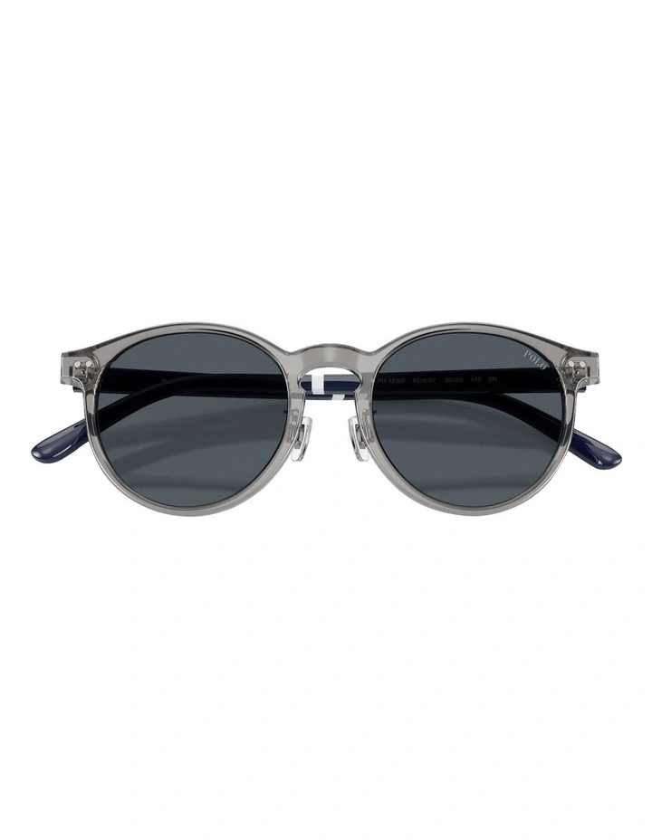 Acetate Sunglasses in Grey image 5