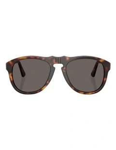 Acetate PO0649NE Sunglasses in Tortoise