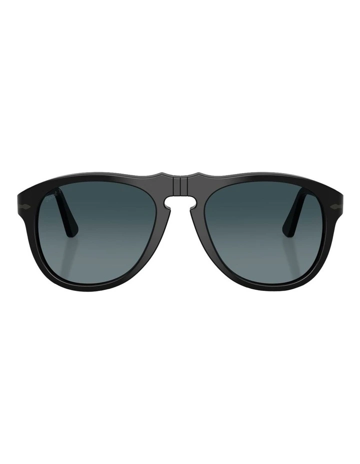 Acetate Polarised PO0649NE Sunglasses in Black image 2