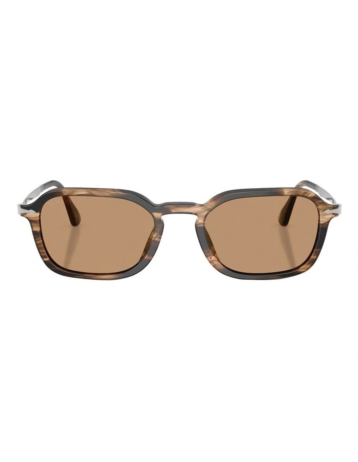 Acetate Sunglasses in Brown image 2