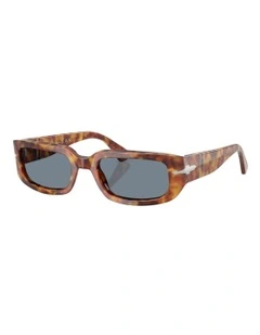Mel Acetate PO3385S Sunglasses in Tortoise