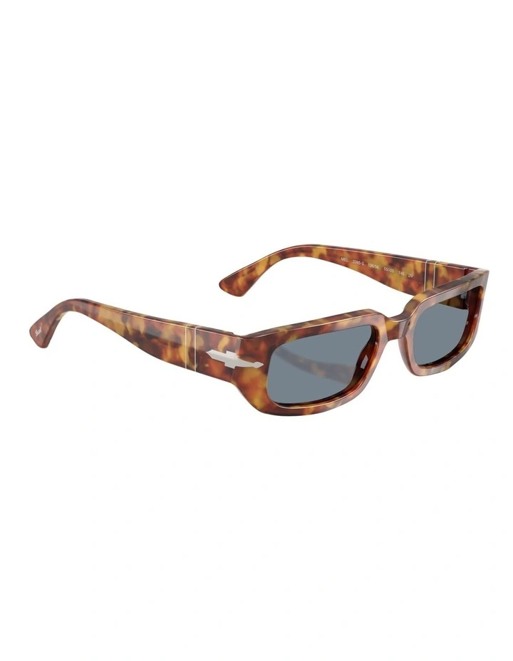 Mel Acetate PO3385S Sunglasses in Tortoise image 5