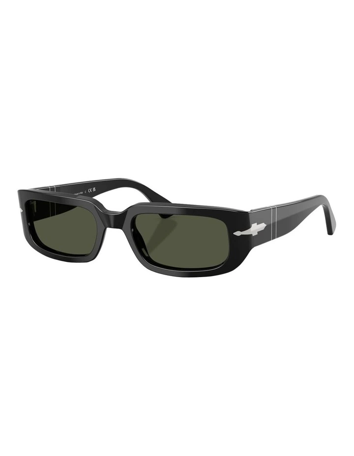 Mel Acetate PO3385S Sunglasses in Black image 1
