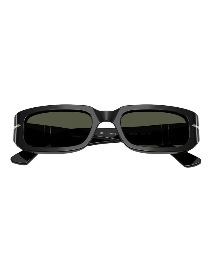 Mel Acetate PO3385S Sunglasses in Black image 4