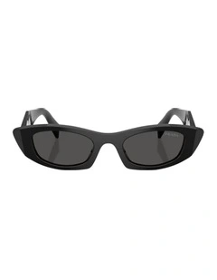 Acetate Sunglasses in Black