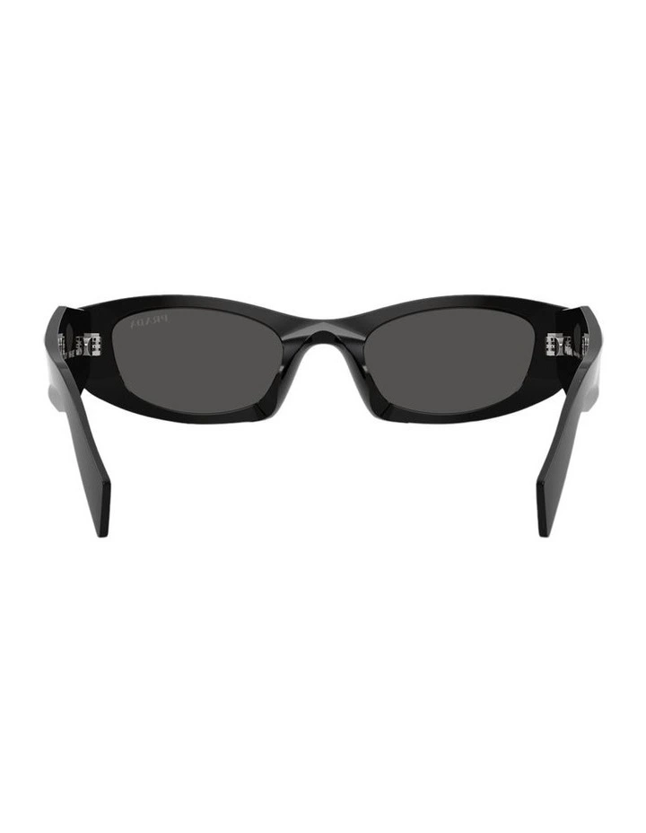 Acetate Sunglasses in Black image 3