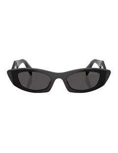 Acetate Sunglasses in Black