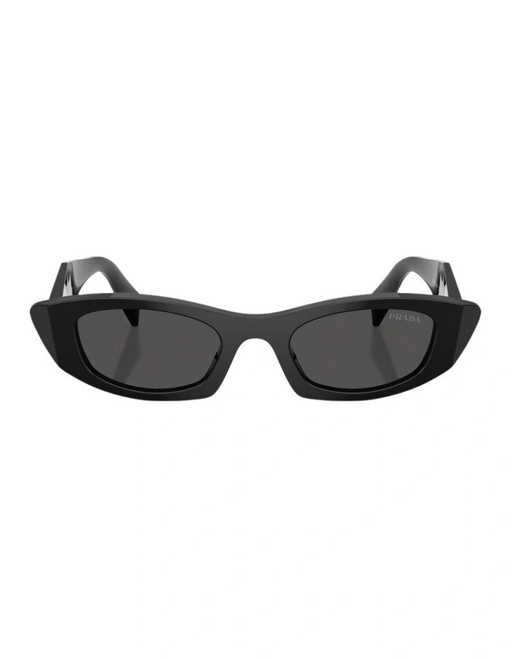 Acetate Sunglasses in Black image 1