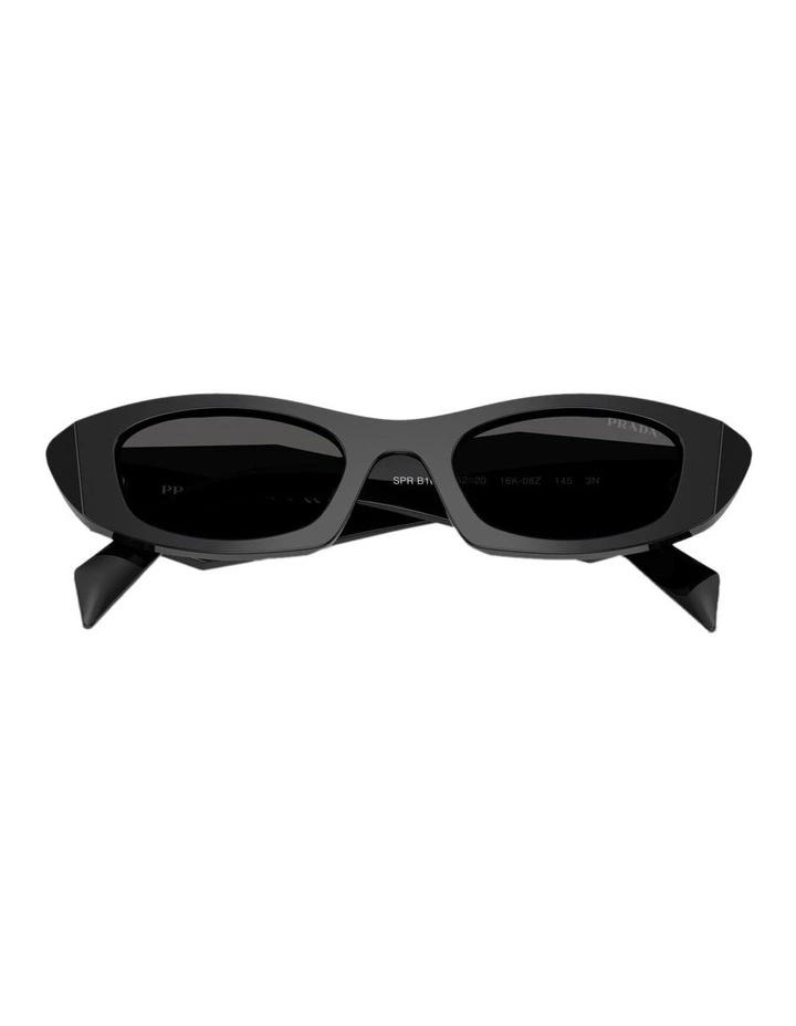Acetate Sunglasses in Black image 3