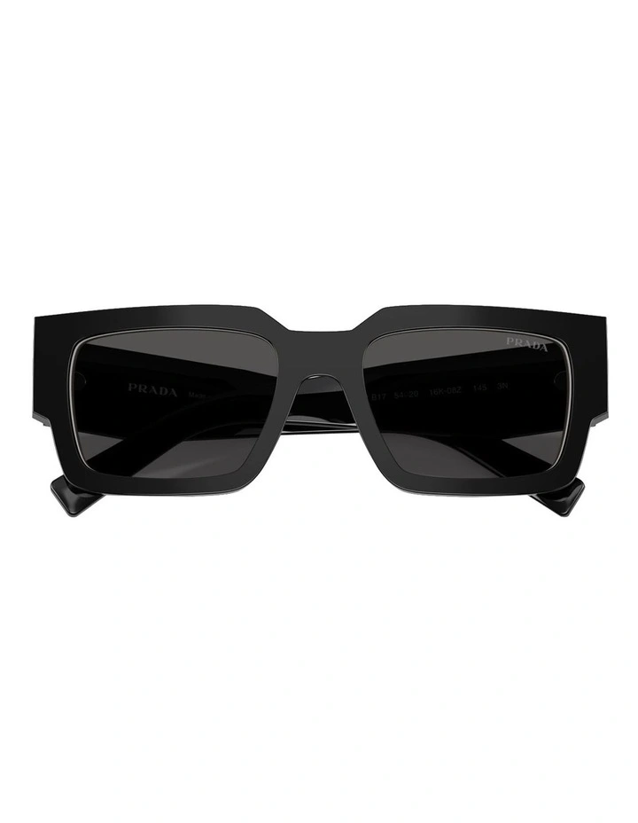 Acetate Sunglasses in Black image 4